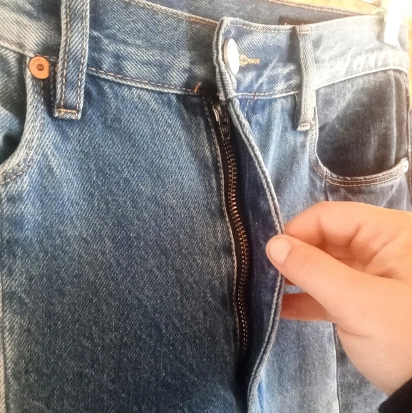 Anthropologie Blank NYC The Bleecker Ultra High Rise Skinny Multi Wash Size 30 - Picture 7 of 10